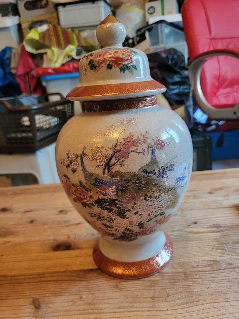 Vasi & Recipienti: Grosse Deckelvase Satsuma Japan – Nuovo (secondo la descrizione) da Guggisberg venduto da Aegertenlehn