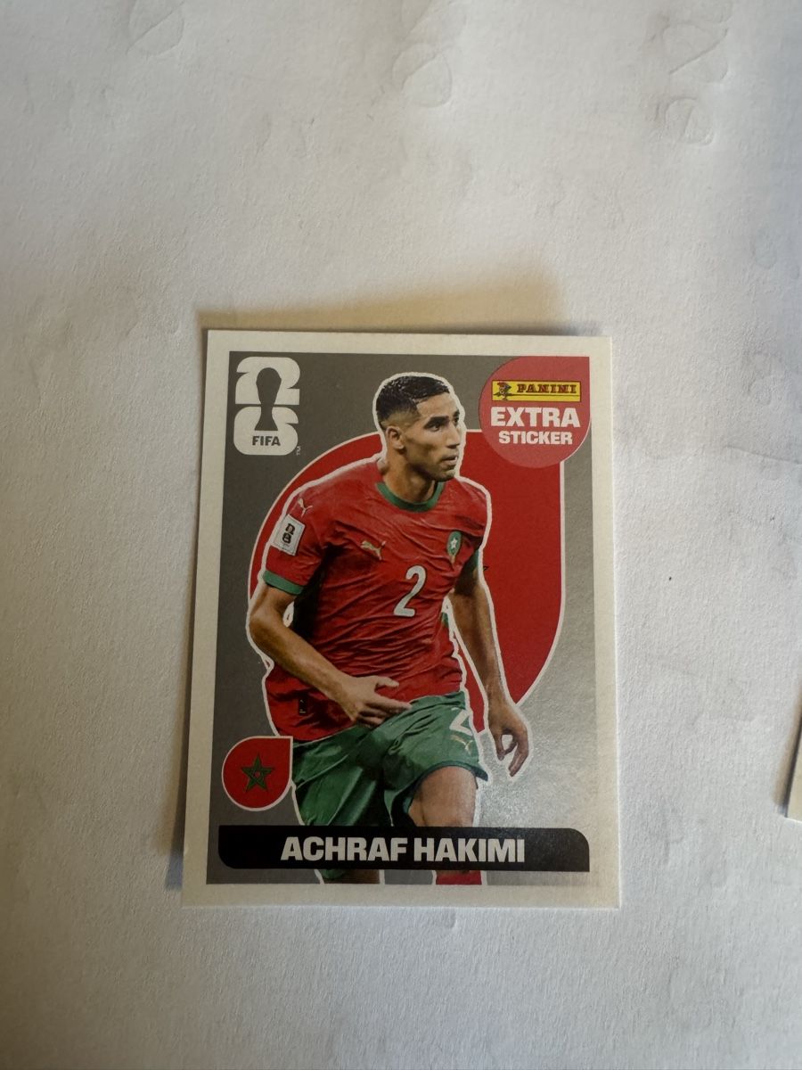 Panini Sammelbilder & Trading cards: Hakimi Panini Extra Sticker WM 2026 silber – Neu (gemäss Beschreibung) aus Zeihen von Shadow66