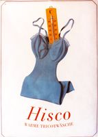 HISCO WARME TRICOTWAESCHE 1943 - Original Plakat