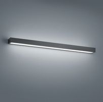 Helestra Theia LED-Wandleuchte, matt schwarz 90 cm