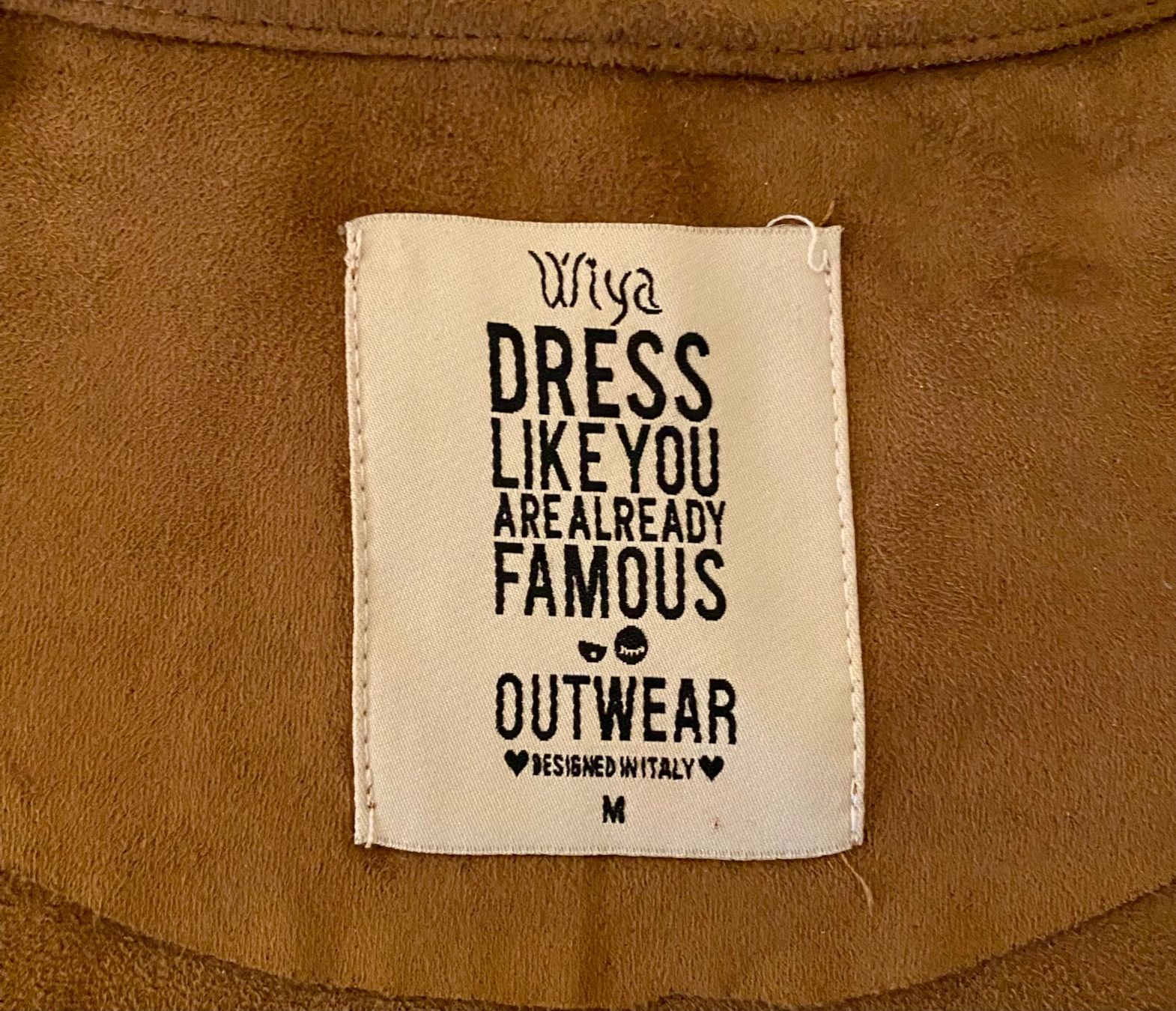 Jacken: Jacke in Wildleder-Optik, cognac, Gr. M – Gebraucht aus Zürich von Maria2021 3