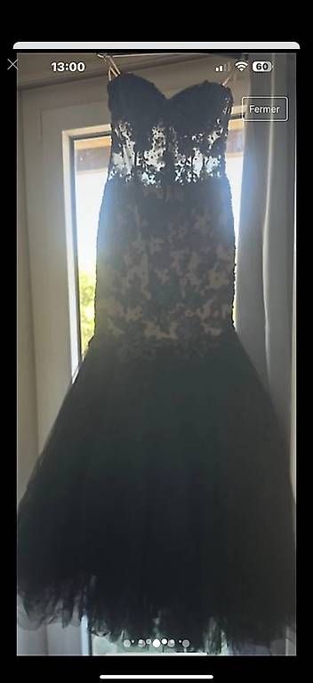 Vestiti: Robe de soirée noire élégante - Taille 36 - État neuf – Usato da Cointrin venduto da HhM.will 4