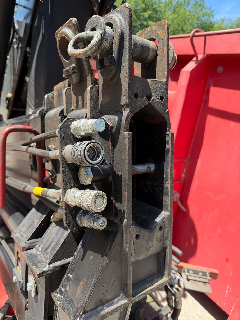 HIAB Gru: Hakengerät-Kranpritsche mit HIAB-Kran – Usato da Mellingen venduto da Der.verkaufer 6