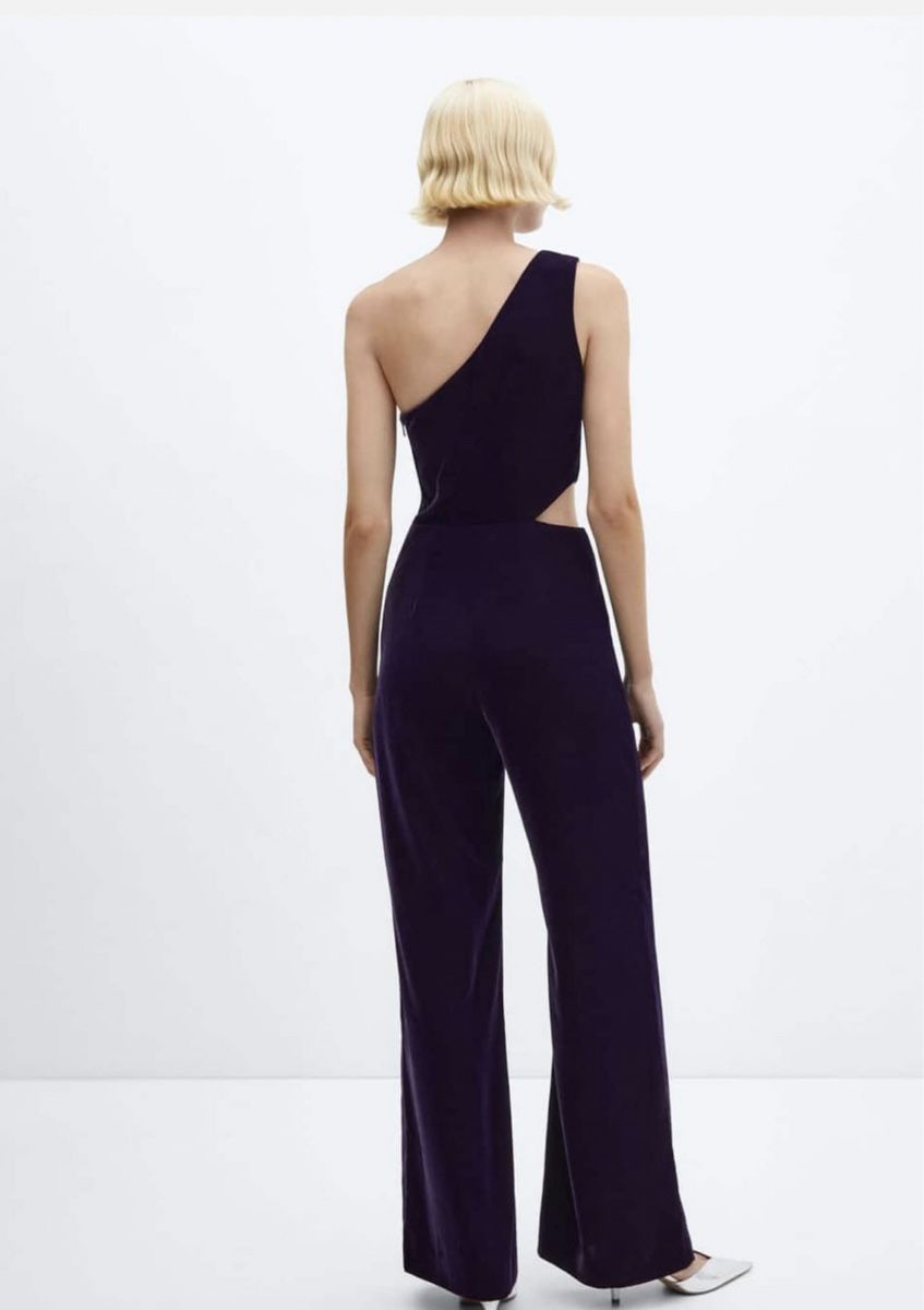 Mango Jumpsuits: Jumpsuit Dunkellila von Mango Gr.S – Neu (gemäss Beschreibung) aus Wettingen von Hasta80 4