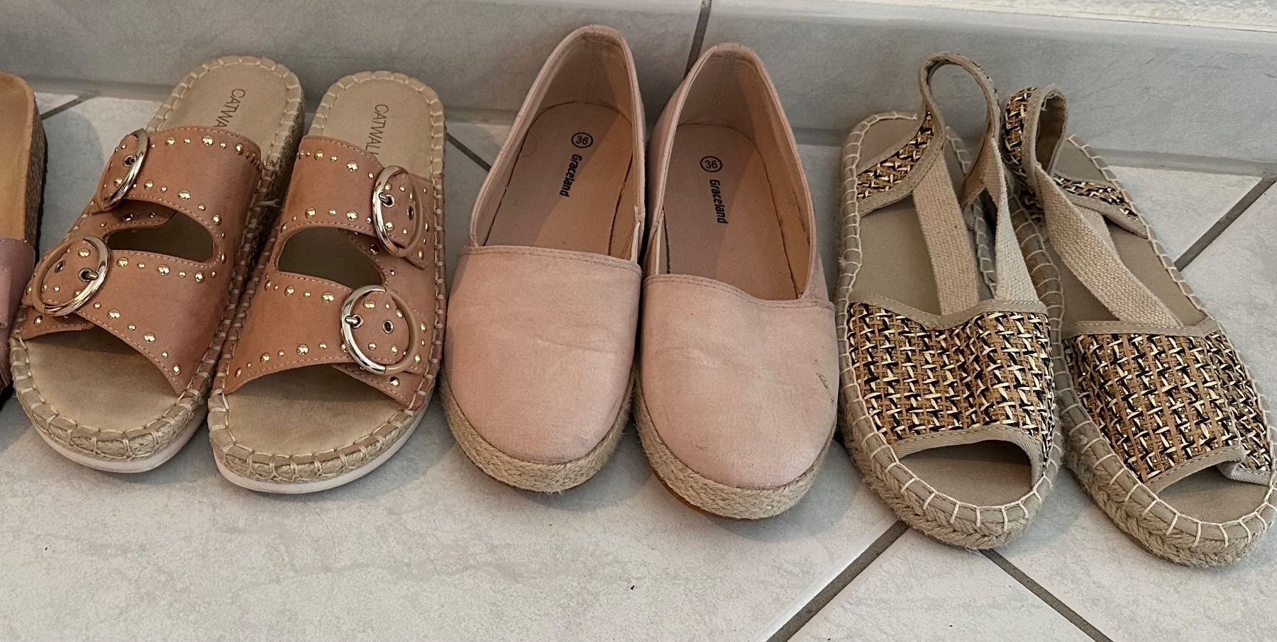 Scarpe da donna: Sommerschuhe Paket 36 – Usato da Luzern venduto da CocoLoco82