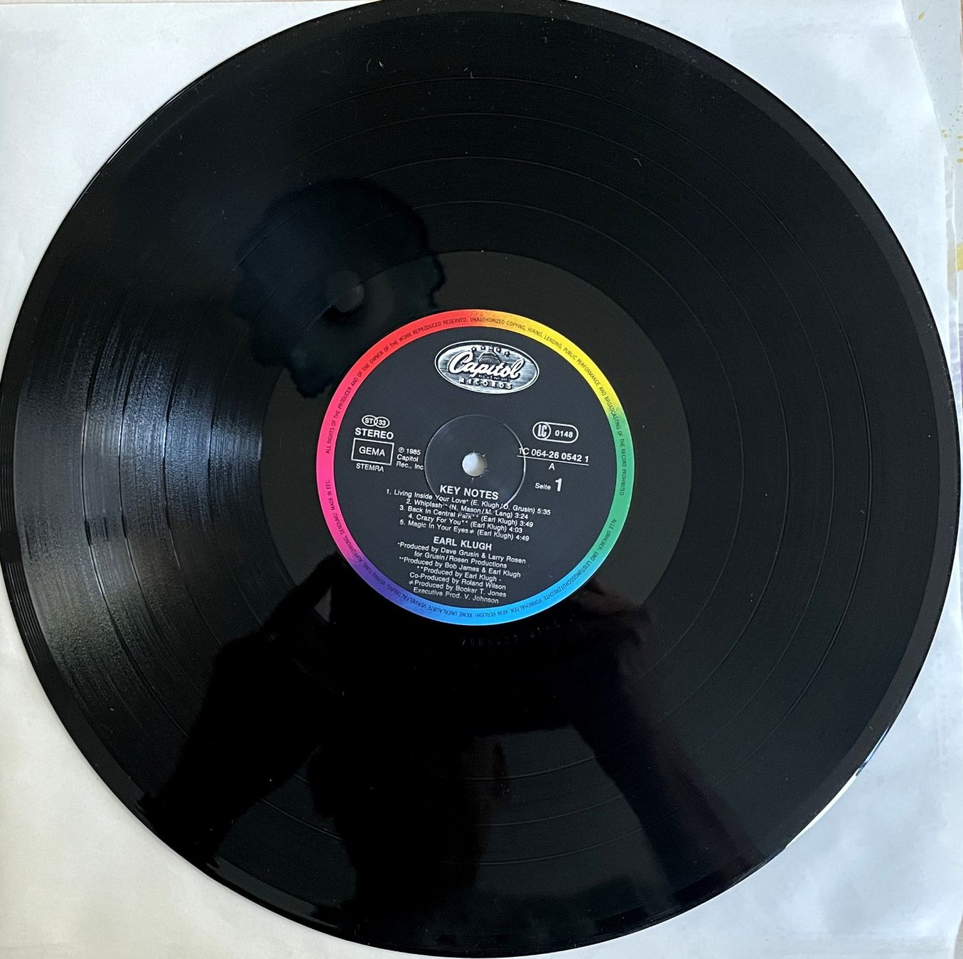 Schallplatten: Earl Klugh - Key Notes - Top Zustand – Gebraucht aus Savagnier von Ne2065 2