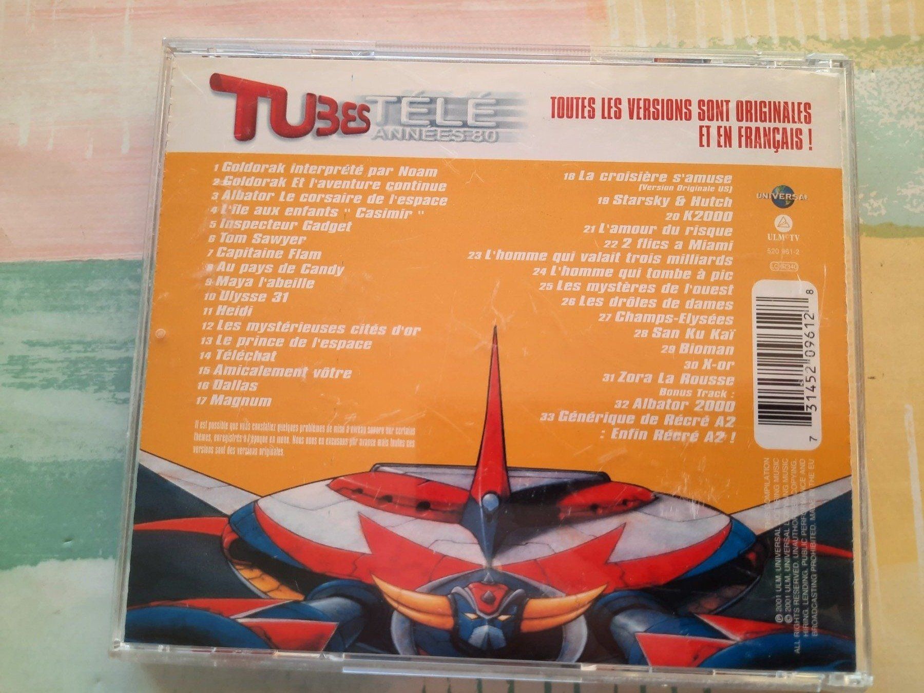 CDs: Cd Tubes Télé Années 80 – D'occasion à Pully par bro_n52j 1