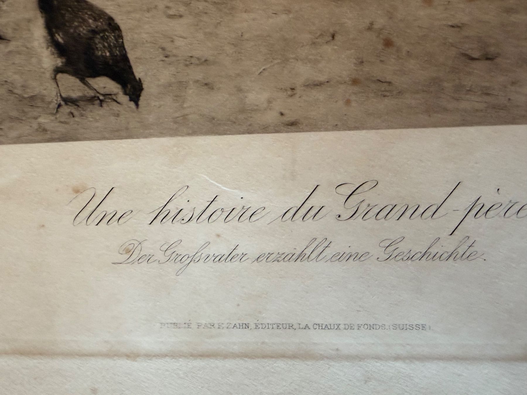 Gemälde: Albert Anker Signiert atemberaubendes Kunstwerk – Gebraucht aus Basel von PAUL_ART 3
