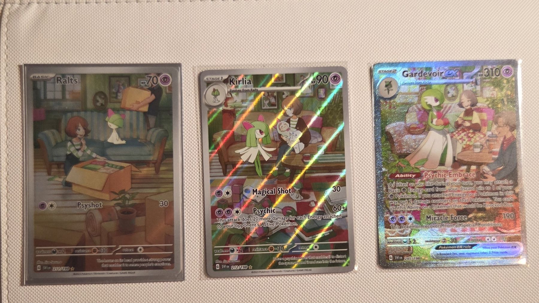 Pokémon Sammelbilder & Trading cards: Gardevoir Kirlia Ralts set NM – Neu (gemäss Beschreibung) aus Cadenazzo von spa_z96b