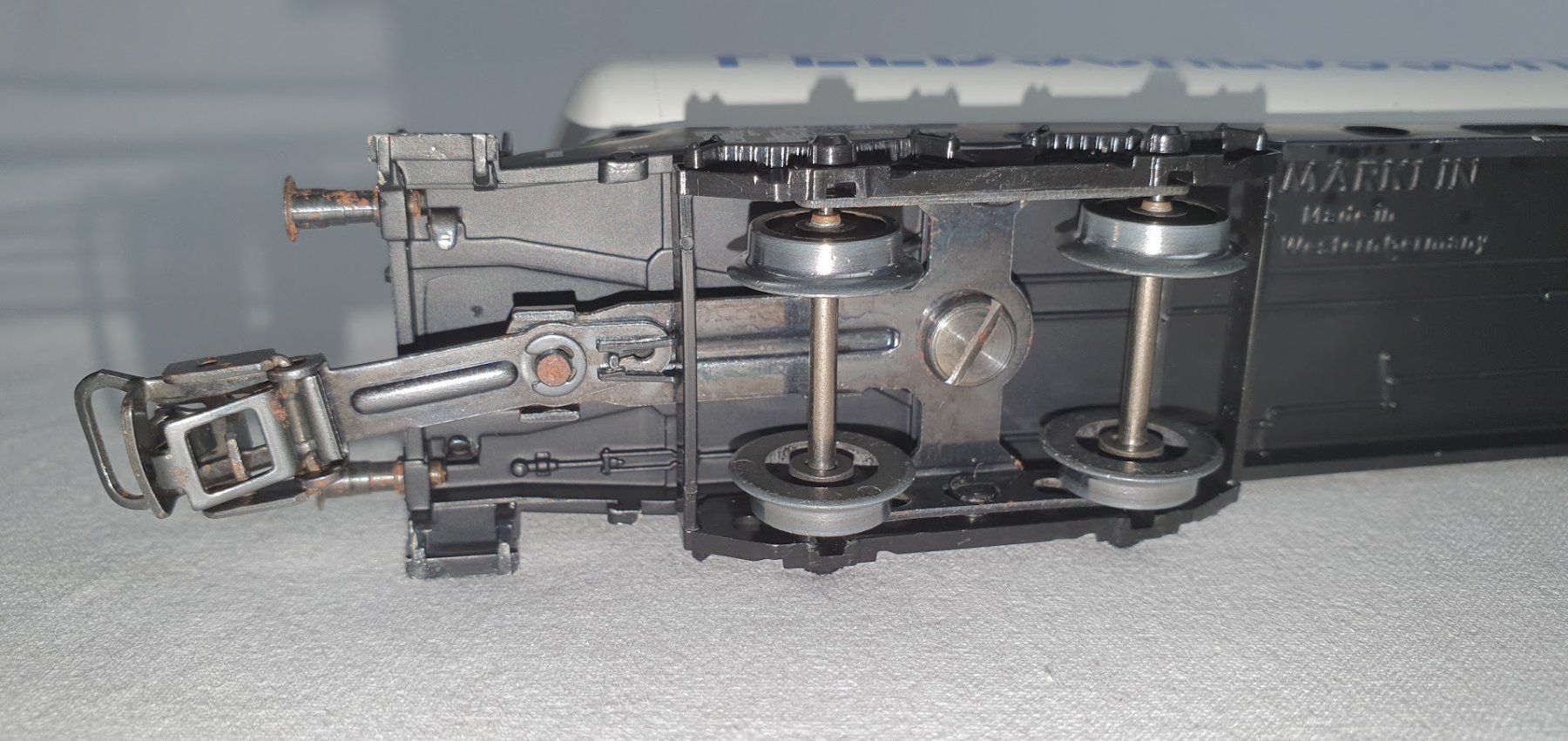 Märklin Modellini di ferrovie: Märklin 4632 SBB Kesselwagen "Feldschlösschen",Version: 1974 – Usato da Seon venduto da voAllBah 5