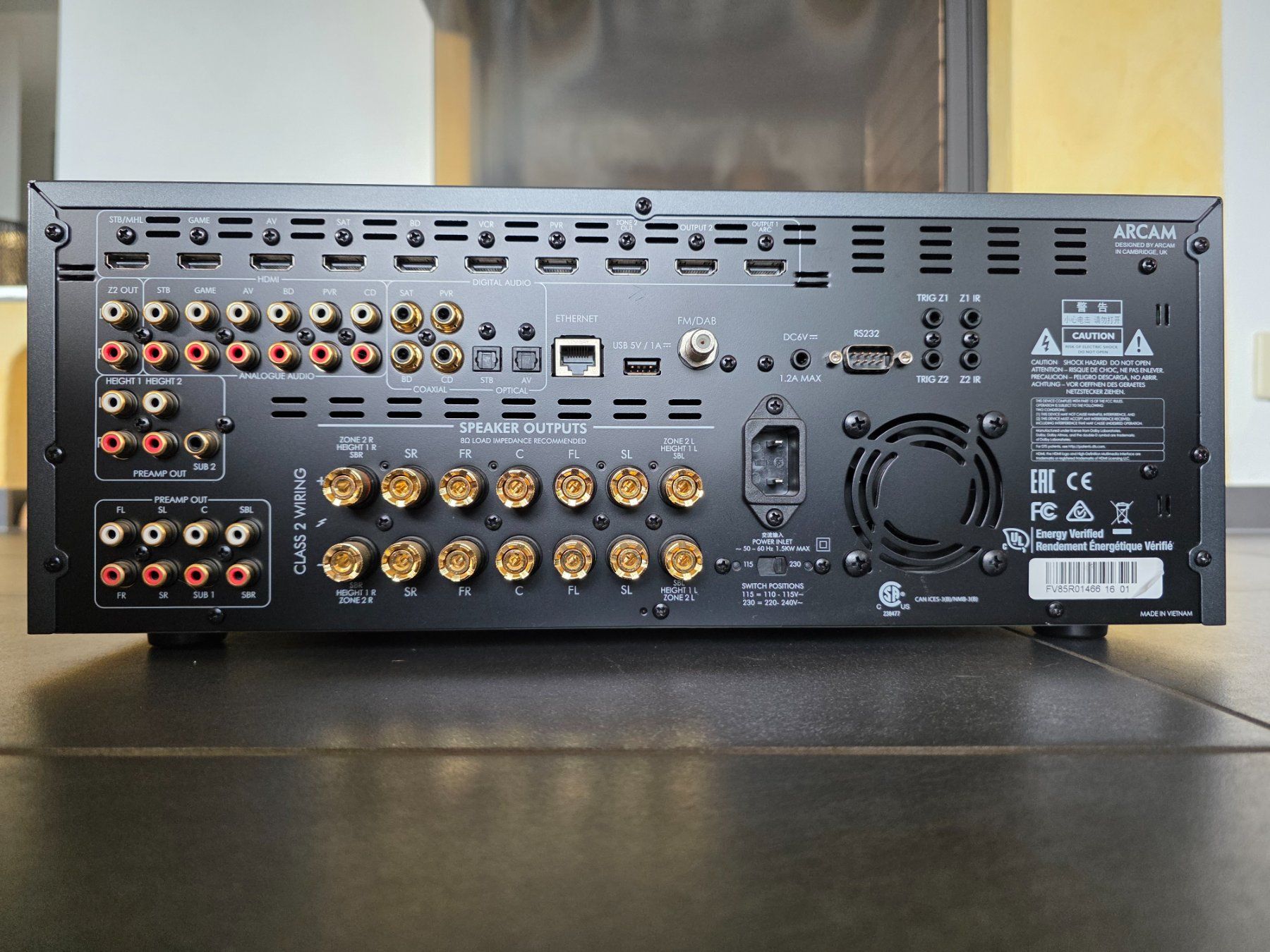 Arcam Receiver: Arcam AVR 850 - Class-G AV Receiver mit Dirac Live – Gebraucht aus Kaltbrunn von Bithunter 2