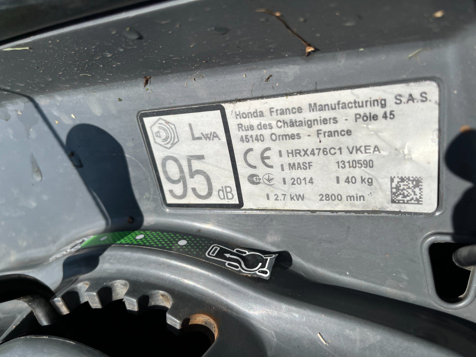 Honda Tondeuses à gazon: Rasenmäher Honda CRX 476 – D'occasion à Rüegsbach par Mobud 3