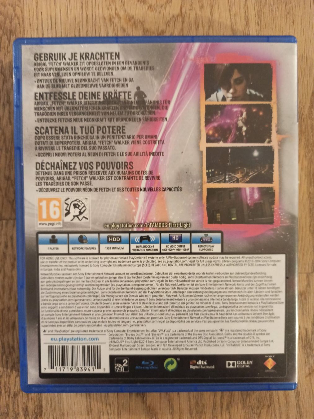 Spiele: InFamous First Light PS4 / PS5 – Gebraucht aus Oberweningen von mar_87mx 1