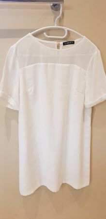 Sommerkleid weiss "Sheilay", Gr. M