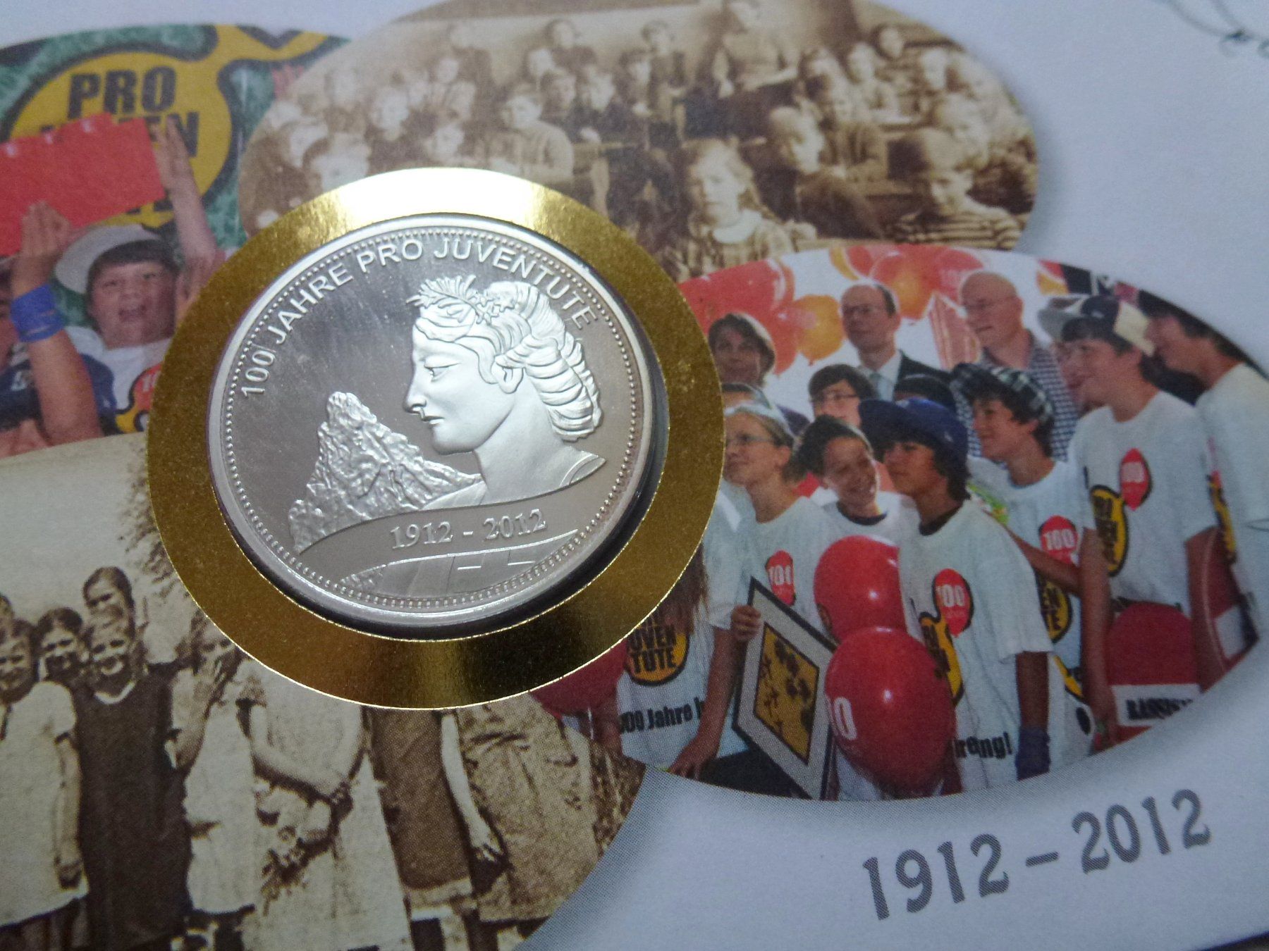 Alle Münzen: ++ 2 Numisbriefe - 100 Jahre Pro Juventute 1912-2012 – Gebraucht aus Walkringen von Casablanca777 2