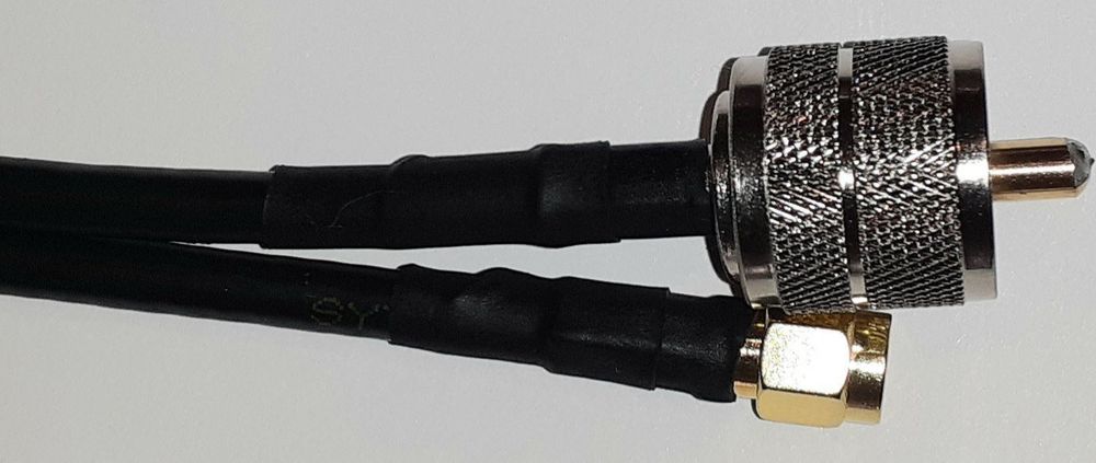 5x SMA Koaxial Abschlusswiderstand 50 Ohm 2W - HF Terminierung Messing Vergoldet