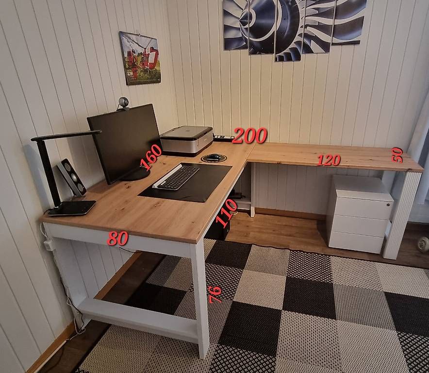 Scrivanie: Bureau d'angle Jasmund – Usato da La Sagne NE venduto da die_56yf 2