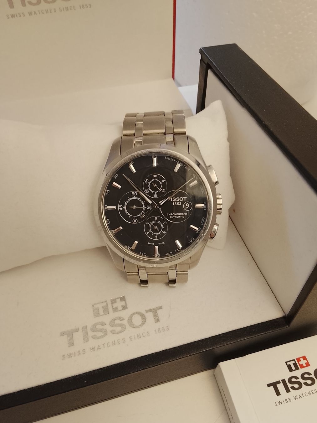 Tissot Orologi: TISSOT Couturier Automatic Chronograph Saphir UHR Full Set – Nuovo (secondo la descrizione) da Effretikon venduto da SEMOUNA 3