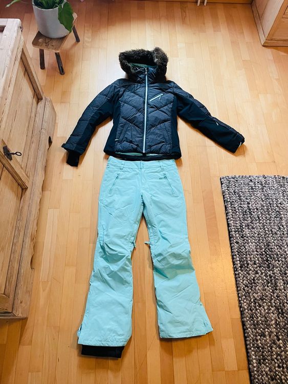 Roxy Skijacke (L) und Skihose (M) preis gesenkt Kaufen auf Ricardo