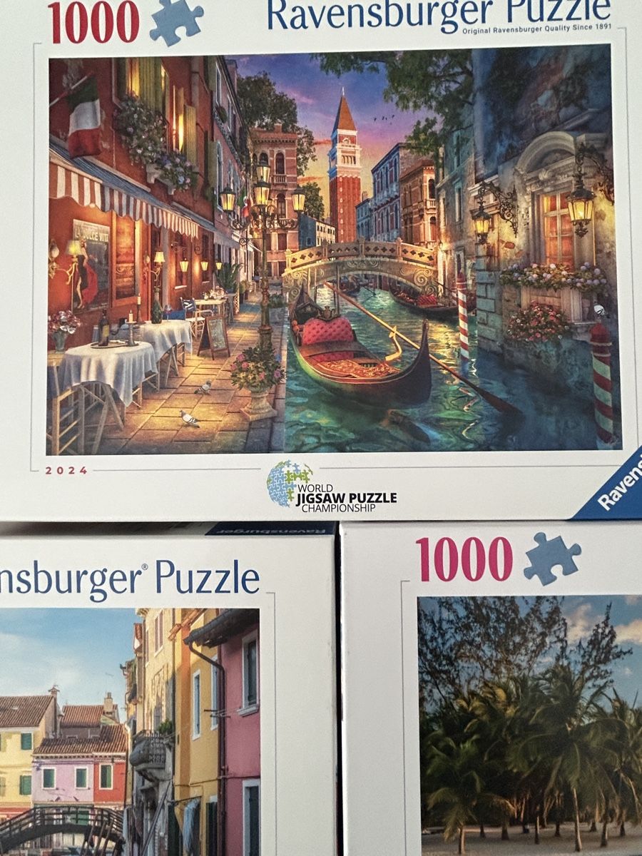 Ravensburger Puzzles: 3 Ravensburger Puzzles 1000 Teile – Neu (gemäss Beschreibung) aus Zürich von Soglaser 2