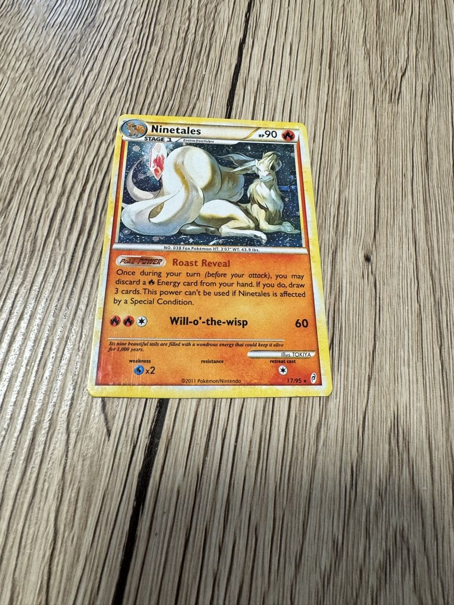 Pokémon Carte collezionabili: Carte Pokémon Ninetales  – Usato da geneve venduto da Besko87