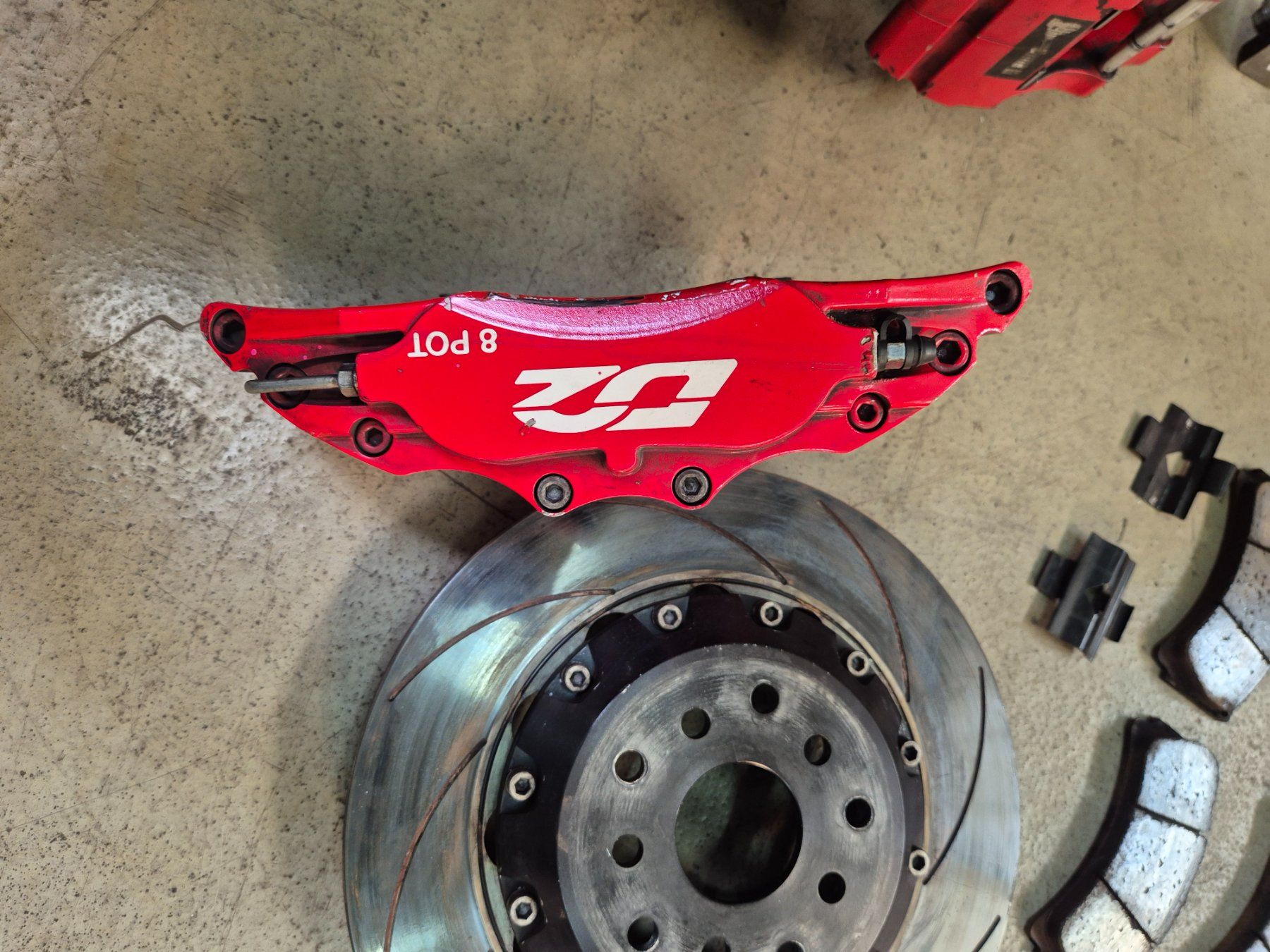Tutti pezzi di ricambio auto: D2 Sport 8Point Bremsen Impreza Gt GC8 – Usato da Zürich venduto da Weml 2