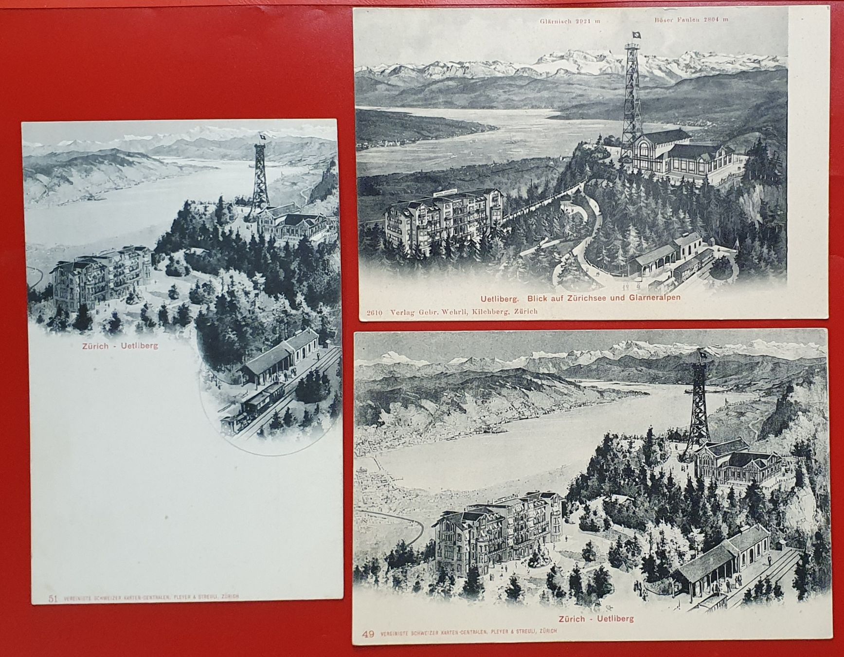 Cartes postales: 3 Ansichtskarte Zürich Uetliberg – D'occasion à Kreuzlingen par Rschweiz1