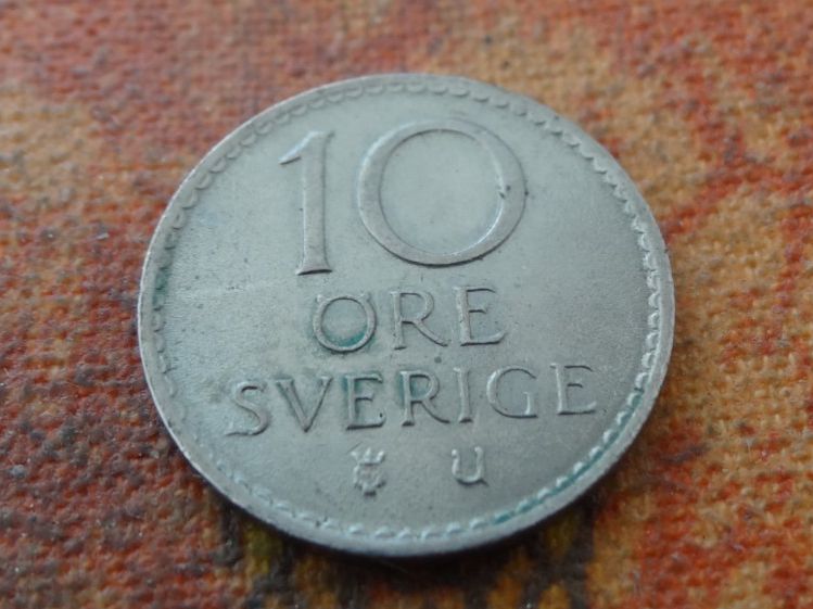 Tutti le monete: SUEDE  10  Ore  1965 – Usato da Romanel-sur-Lausanne venduto da Swift13 1