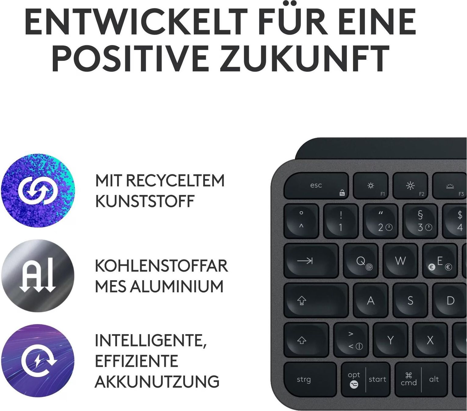 Logitech Tastaturen: Set Logitech MX Keys S + Souris MX Master 3S Noir Graphite – Gebraucht aus Morges von con_jw6n 6