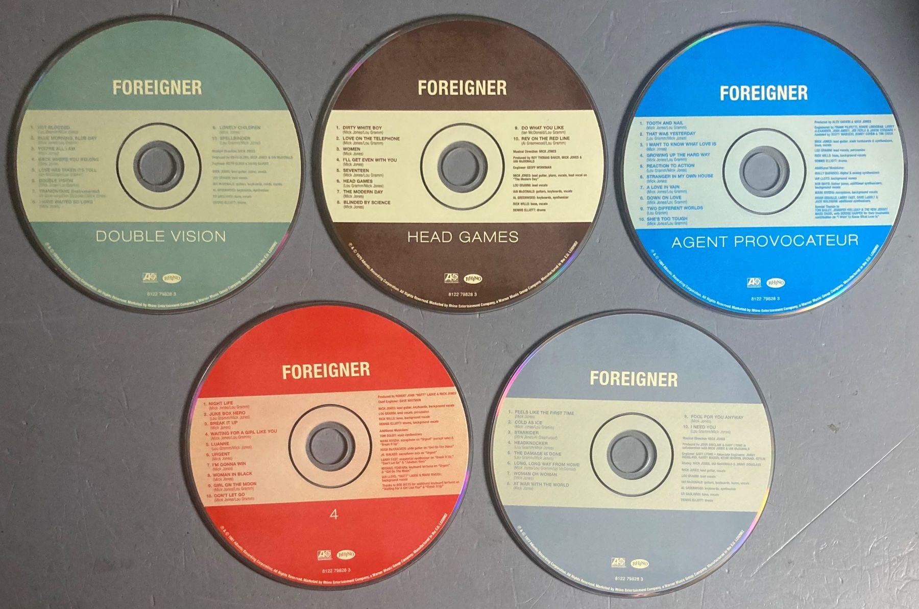 CDs: FOREIGNER - ORIGINAL ALBUM SERIES – Gebraucht aus Poliez-Pittet von Newtown-Records 4