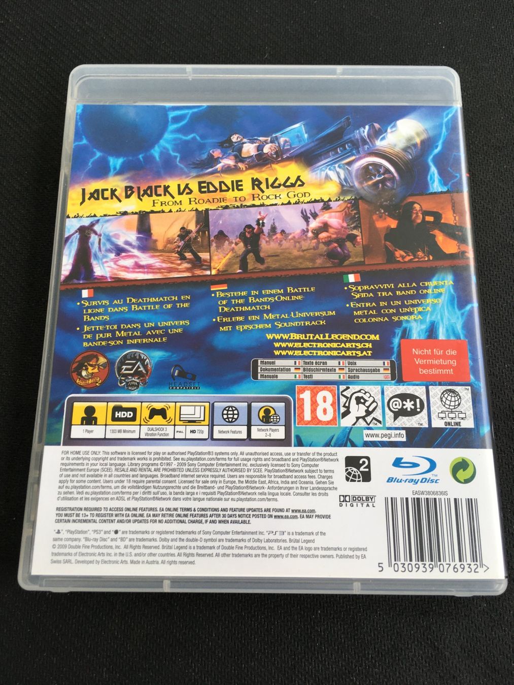 Sony Giochi: Brütal Legend - Playstation 3 / PS3 – Usato da St.Gallen venduto da Punktchen01 1