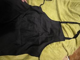 Küchenschürze schwarz mit Tasche guter Zustand gebraucht