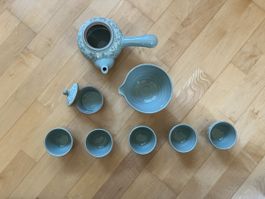 traditionelles koreanisches Teeservice Set
