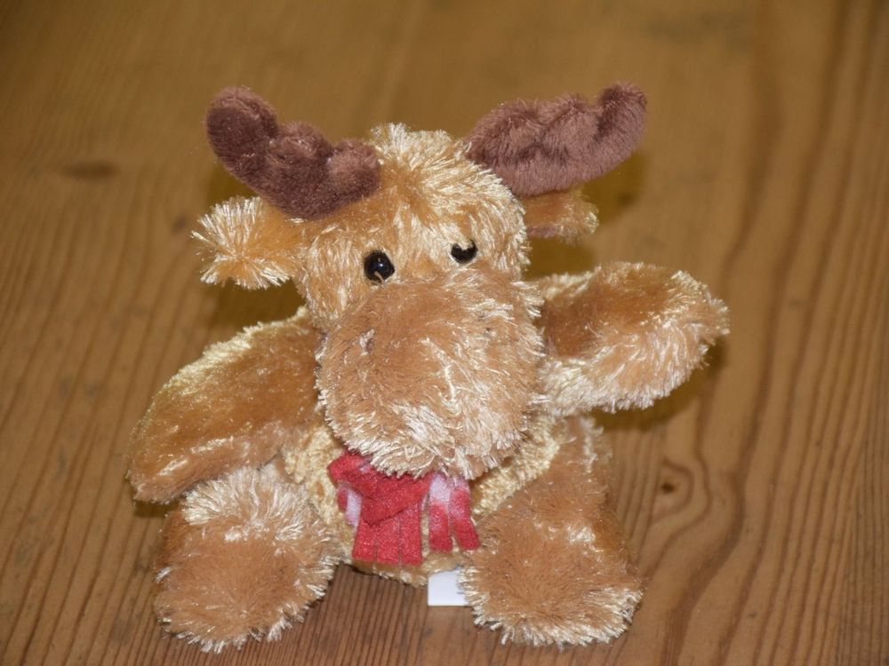 Elch Plüschtier Weihnachten – Kuscheliger Begleiter Aus Plüsch, 23 Cm, Perfekt Als Geschenk Oder Deko