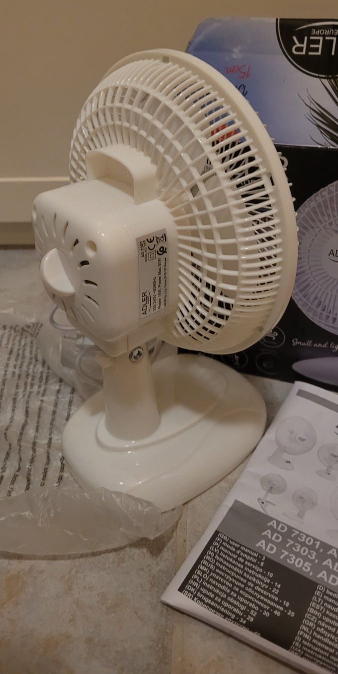Ventilatoren: Ventilator Tischventilator ⛑️ – Neu (gemäss Beschreibung) aus Goldingen von Guido06 5