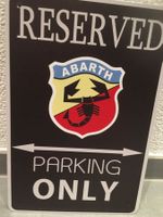 ABARTH PARKING ONLY! TOP ANGEBOT NEU