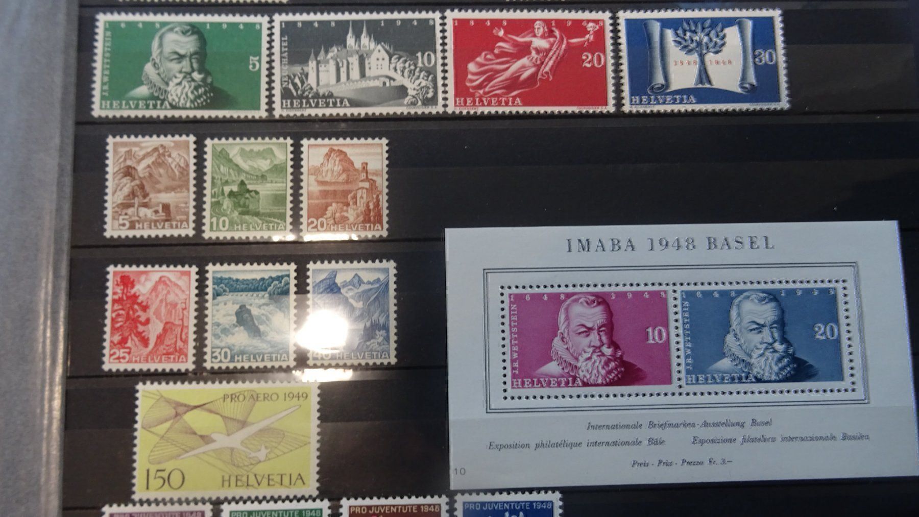 Tutti i francobolli: LOT ALTSCHWEIZ; POSTFRISCH AB 1948 plus – Nuovo (secondo la descrizione) da Eschenbach SG venduto da eDaisy 1