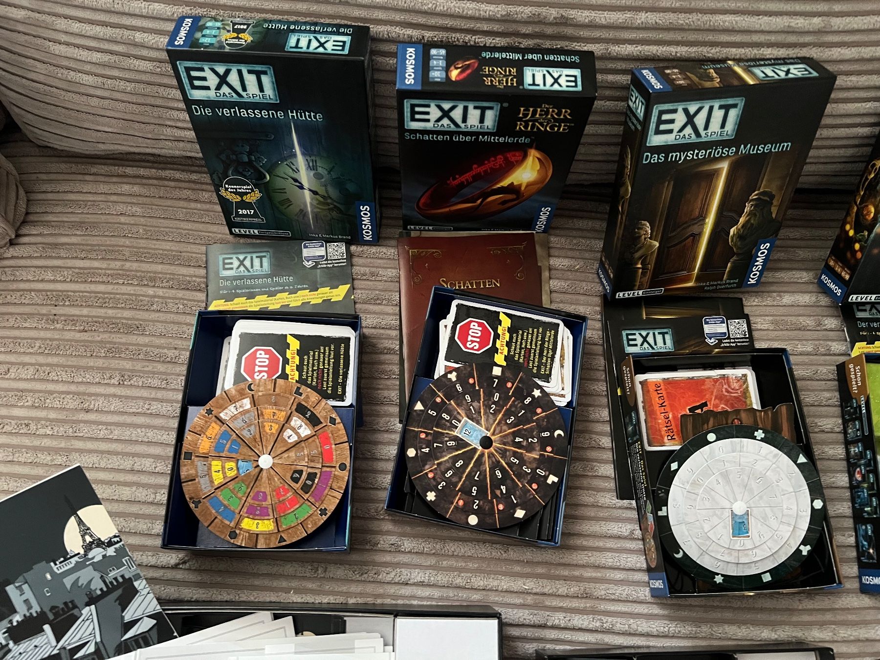 Jeux: Escape-Spiele (Exit) – D'occasion à Steinhausen par gendai 1