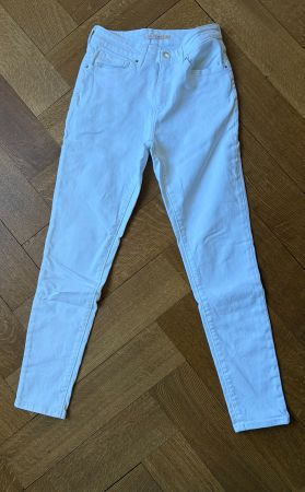 Levi’s 721 high rise skinny, W27 L30, weiss