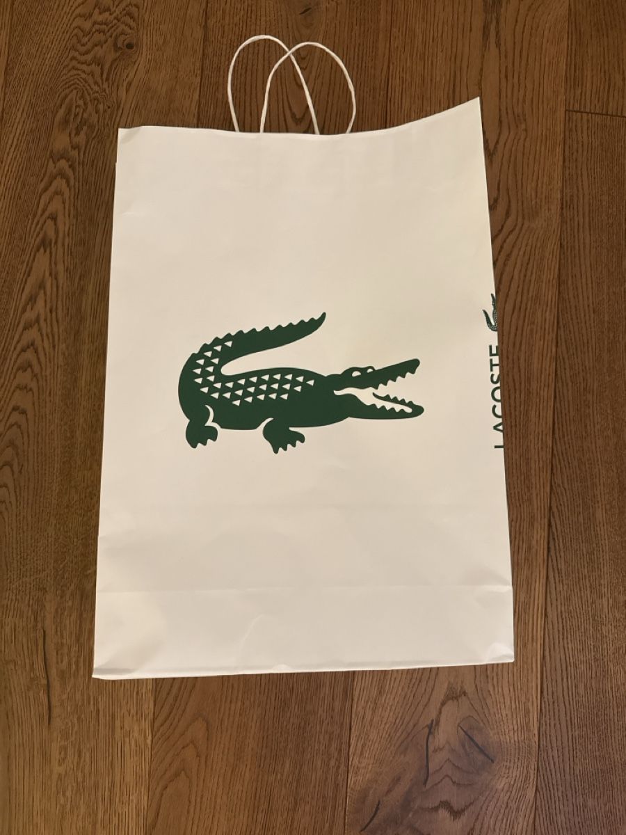 Lacoste Borse: Lacoste Papiertragetasche/Geschenktasche - Neuwertig! – Usato da Schmerikon venduto da AlbaB