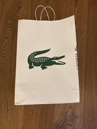 Lacoste Papiertragetasche/Geschenktasche - Neuwertig!