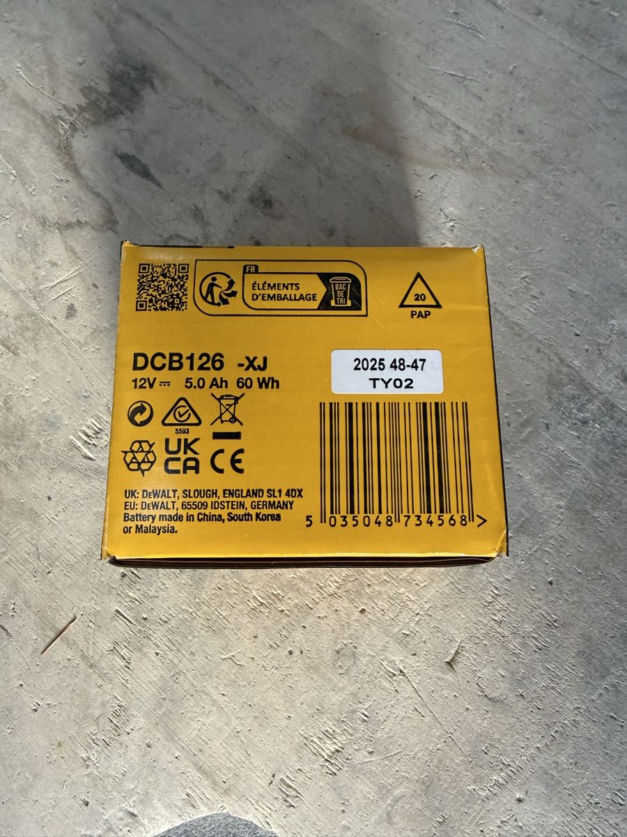 Dewalt Caricatori & Batterie: DeWalt 12V Akku 5.0Ah neu – Nuovo e nell'imballaggio originale da Morgarten venduto da mat_wmj7 1