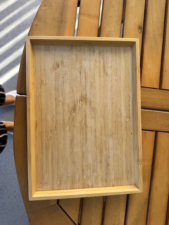 Servierplatten: Bambus Tablett/ Serviertablett – Gebraucht aus Bremgarten AG von val_ch