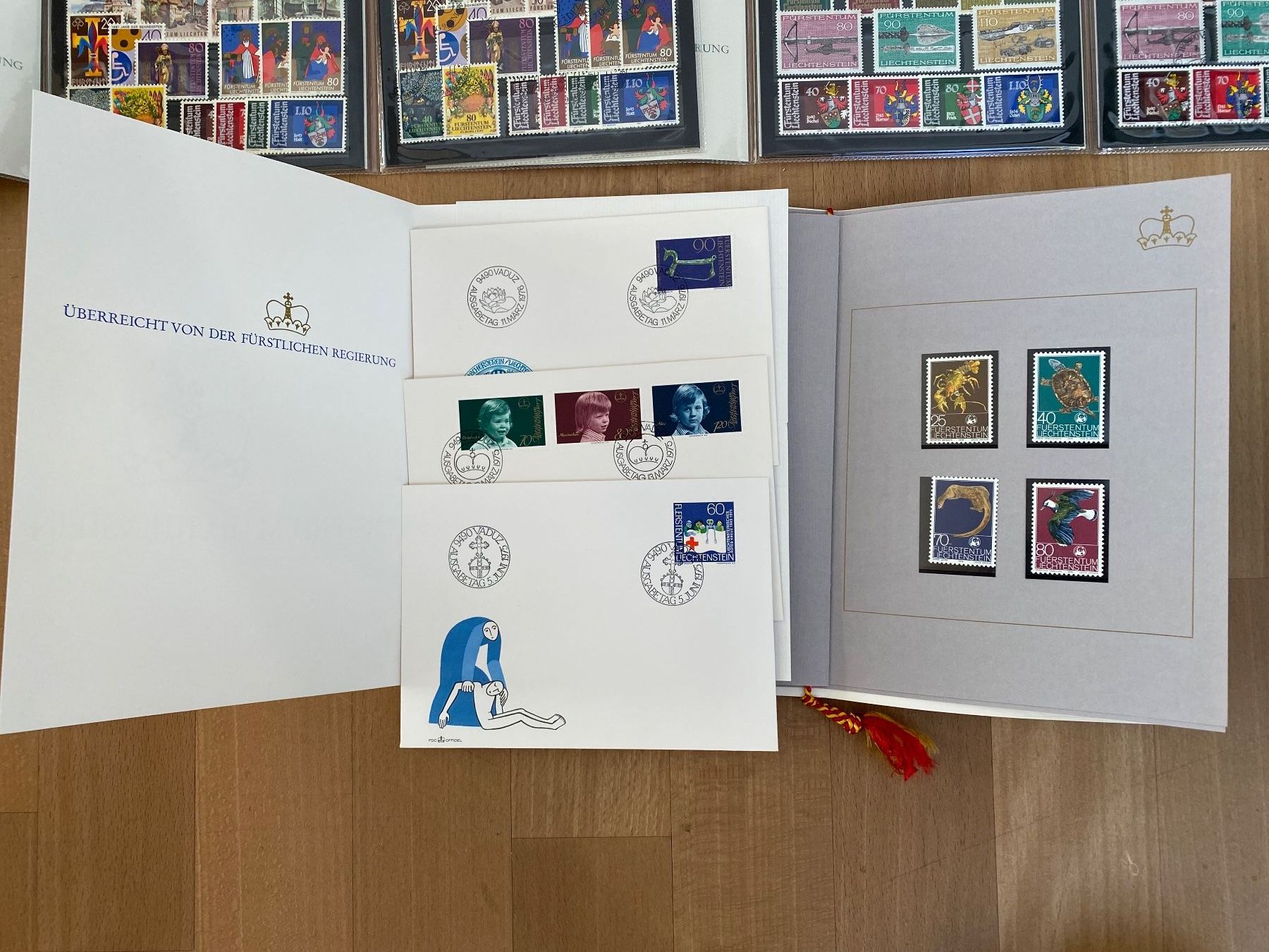 Tutti i francobolli: Liechtenstein Briefmarken – Usato da Wil SG venduto da Rejoy 2