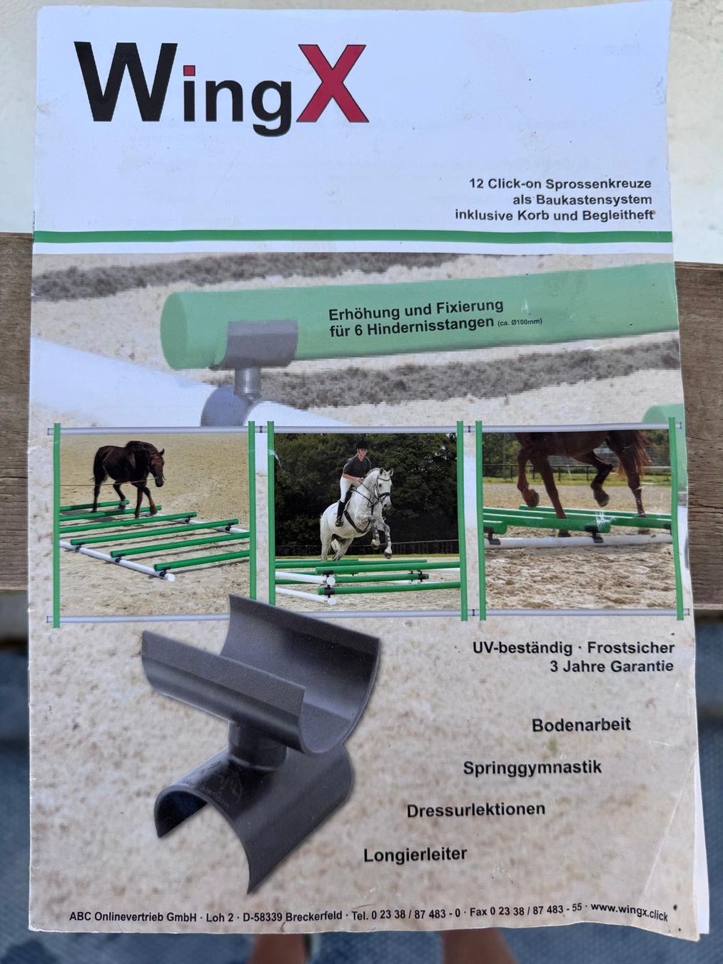 Supporti a parete: Stangenhalterung für Reitplatz – Usato da Wil SG venduto da lienchen