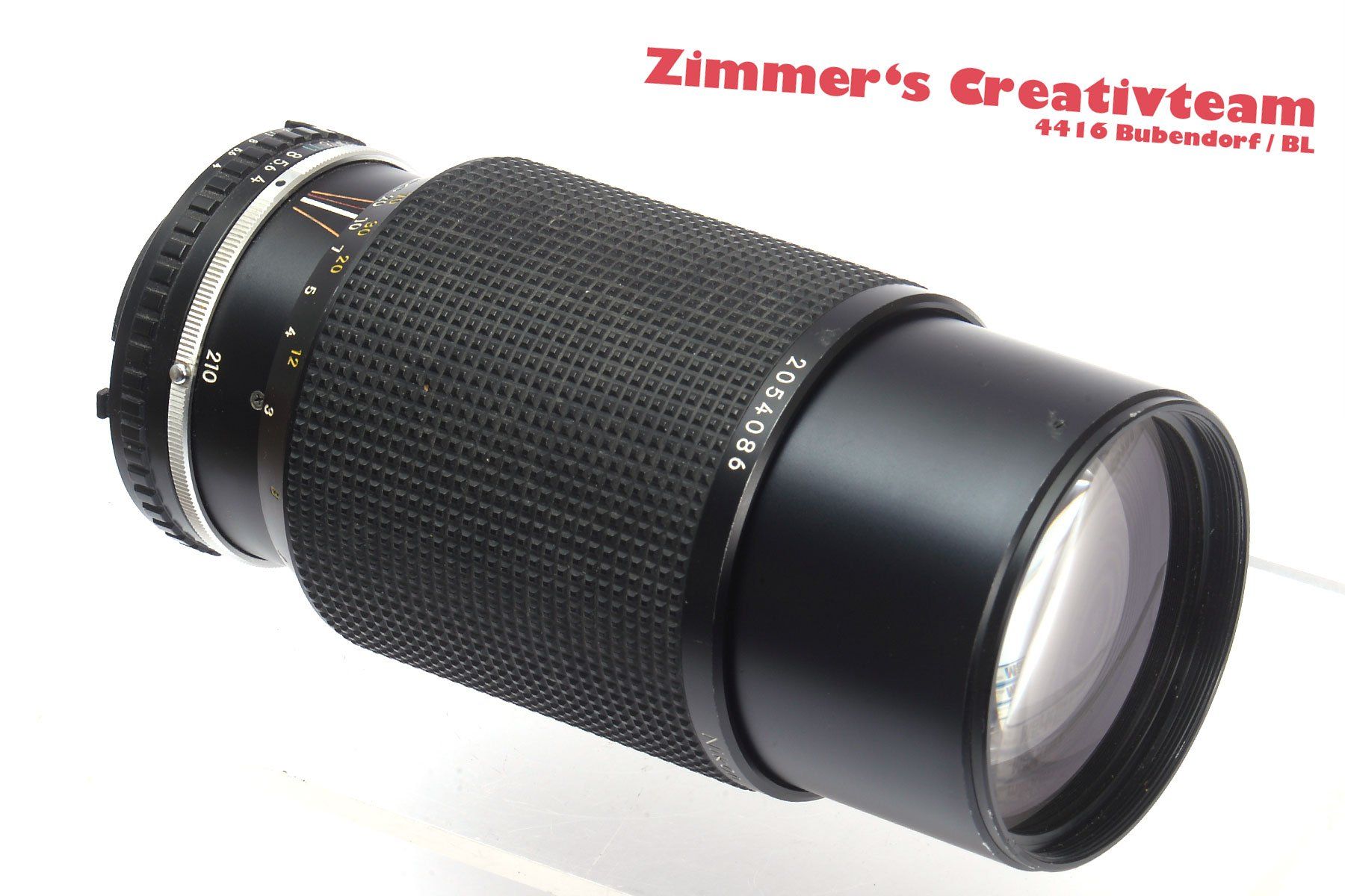 Nikon Obiettivi: Nikon Zoom 70-210 4.0 E, AI manuell , OVP – Usato da Bubendorf venduto da zimmers_creativteam