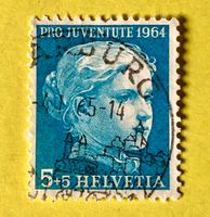Nr.J 205 GESTEMPELT Mädchenbildnis 1964   
