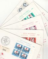 SBK B113 - B117 im 4er-Block FDC