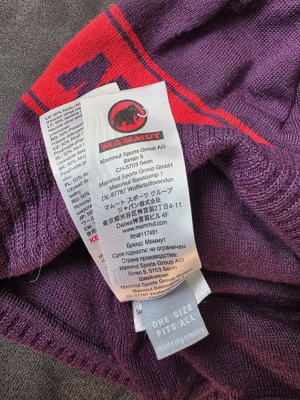 Mammut Copricapi, berretti & cappellini: Wintermütze Mammut – Usato da Schübelbach venduto da Emilia_01 1