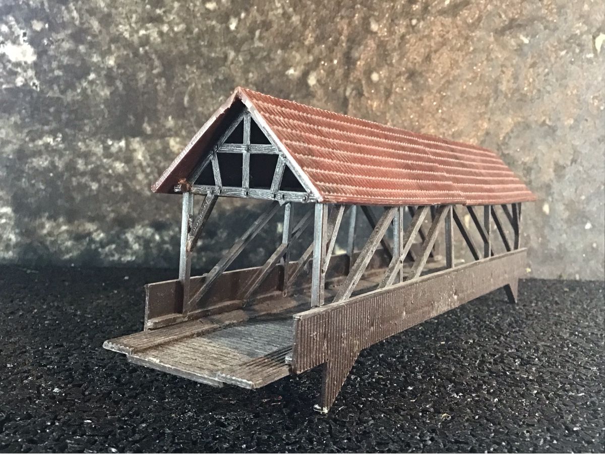 Kit di modellismo & Modellini statici: MODELL BRÜCKE – Usato da Männedorf venduto da Spezial-Modelle 2